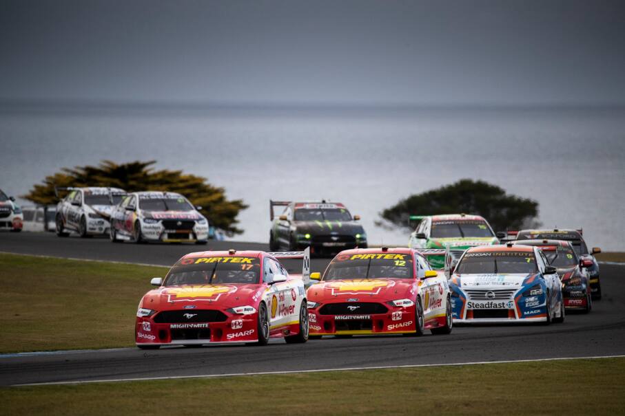 Mustang has won nine of the first 10 races. Mustang drivers sit 1-2-3 in the championship standings. Mustang has won nine of the first 10 races. Mustang drivers sit 1-2-3 in the championship standings.